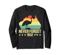 Never Forget 1932 Emu War Australia Autruche Manche Longue