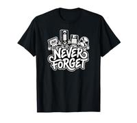 Never Forget - Les Icônes Rétro des Années 70 et 80 Vintage T-Shirt