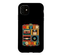 Never Forget Rétro Vintage Années 80 90 Cassette VHS Coque pour iPhone 11