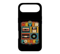 Never Forget Rétro Vintage Années 80 90 Cassette VHS Coque pour iPhone Air