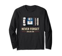 Never Forget VHS Cassette rétro années 80 90 Manche Longue
