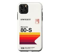 Never Forget VHS VCR Cassette vidéo Nostalgie années 80 Coque pour iPhone 11 Pro Max