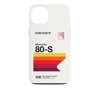 Never Forget VHS VCR Cassette vidéo Nostalgie années 80 Coque pour iPhone 13