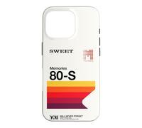 Never Forget VHS VCR Cassette vidéo Nostalgie années 80 Coque pour iPhone 16 Pro
