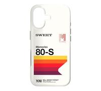 Never Forget VHS VCR Cassette vidéo Nostalgie années 80 Coque pour iPhone 17