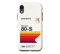 Never Forget VHS VCR Cassette vidéo Nostalgie années 80 Coque pour iPhone XR