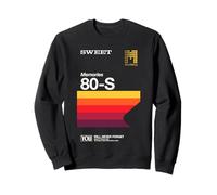 Never Forget VHS VCR cassette vidéo nostalgie années 80 Sweatshirt