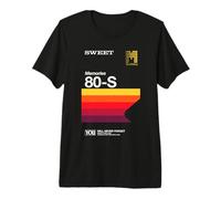 Never Forget VHS VCR Cassette vidéo Nostalgie années 80 T-Shirt Haut de Gamme