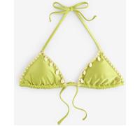 Never Fully Dressed Never Fully Dressed Green Shell Triangle Bikini