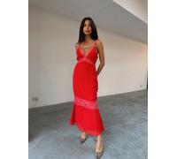 Never Fully Dressed Never Fully Dressed Red Cici Dress Red EU 36 (UK 8)