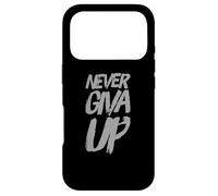Never Giva Up Grammar Joke Missortholed Tattoo Incorrect Citation Coque pour iPhone 17 Pro