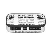 Never Give Up Trousse à crayons grande capacité avec fermeture éclair pour garçons filles étudiants école, Noir , Taille unique, Valise