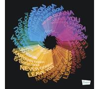 Never Gonna Leave You/Vinyle Bleu Vert Rose