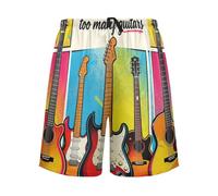 Never Have Too Many Tuitars Pantalon de pyjama coloré confortable pour homme Pantalon de pyjama doux pour homme pour cadeaux d'anniversaire, jamais avoir trop de tuitars colorés, S