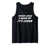 Never Judge a Book by Its Cover | Dire Citation Débardeur