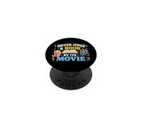 Never Judge A Book Movie Reading Humour PopSockets PopGrip Adhésif