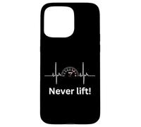 Never Lift Heartbeat - Car Guy Racer Auto Mechanic Racer Coque pour iPhone 15 Pro Max