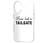 Never Lost a Tailgate Sign,Football Team Tailgating Game Day Coque pour iPhone 17