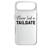 Never Lost a Tailgate Sign,Football Team Tailgating Game Day Coque pour iPhone Air