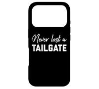 Never Lost a Tailgate Sign,Tailgating Team Football Game Day Coque pour iPhone 17 Pro