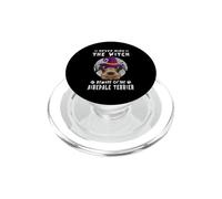 Never Mind The Witch Beware of Airedale Terrier Halloween PopSockets PopGrip pour MagSafe