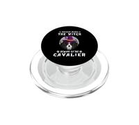 Never Mind The Witch Beware of Cavalier Dog Halloween PopSockets PopGrip pour MagSafe