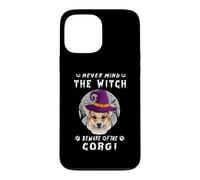 Never Mind The Witch Beware of Corgi Dog Halloween Coque pour iPhone 13 Pro Max