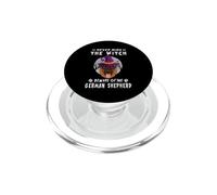 Never Mind The Witch Beware of German Shepherd Dog Halloween PopSockets PopGrip pour MagSafe