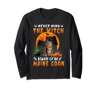 Never Mind The Witch Méfiez-Vous du Chat Maine Coon Manche Longue