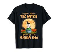 Never Mind The Witch Méfiez-Vous du Chien Shiba Inu T-Shirt