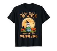 Never Mind The Witch Méfiez-Vous du Chien Shiba Inu T-Shirt Graphique avec Valeur