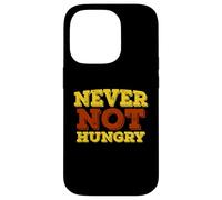 Never Not Hungry Retro Funny Food Love Hi Hungry I'm Dad Coque pour iPhone 14 Pro