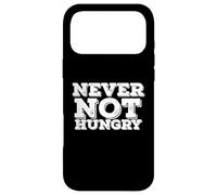 Never Not Hungry Retro Funny Food Love Hi Hungry I'm Dad Coque pour iPhone 17 Pro Max