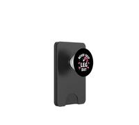 NEVER SKIP LEG DAY Funny Fitness Flamingo PopSockets PopWallet pour MagSafe