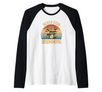 Never Stop Drumming Batteur Squelette Manche Raglan
