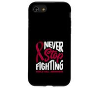 Never Stop Fighting Fickle Cell Awareness Coque pour iPhone SE (2020) / 7/8