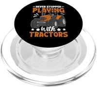 Never Stop Playing with Tractors PopSockets PopGrip pour MagSafe