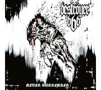 Destroyer 666 – Never Surrender – Vinyle LP – Édition limitée argentée avec poster