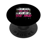 « Never Too Old Muddy Race Mud Race » PopSockets PopGrip Adhésif