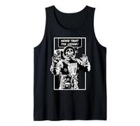 Never Trust The Living Dead Goth Skull Astronaute Débardeur