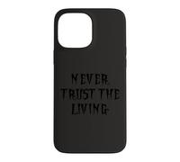 Never Trust The Living Goth Costume Squelette HOMMMES Enfant Coque pour iPhone 13 Pro Max