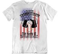 Never Under Estimate Only t-Shirt Taste American Public Health Your Beer Tee shirt4443 Manches Courtes(Medium)