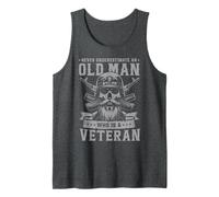 Never Underestimate an Old Man Who is A Veteran Soldats Débardeur
