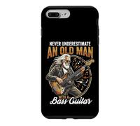 Never Underestimate an Old Man with A Bass Guitar Player Dad Coque pour iPhone 7 Plus/8 Plus