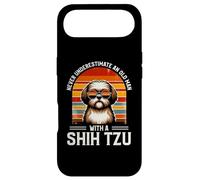 Never Underestimate an Old Man with A Shih Tzu Coque pour iPhone Air