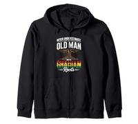 Never Underestimate an Old Man with Ghanian Roots Pride Sweat à Capuche