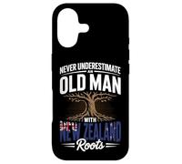 Never Underestimate an Old Man with New Zealand Roots Coque pour iPhone 17