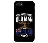 Never Underestimate an Old Man with New Zealand Roots Coque pour iPhone SE (2020) / 7/8