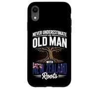 Never Underestimate an Old Man with New Zealand Roots Coque pour iPhone XR