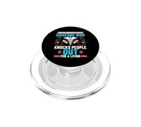 Never Underestimate CRNA Anesthesiologist Nurse Anesthetist PopSockets PopGrip pour MagSafe